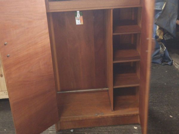 Vintage wooden wardrobe - Main image