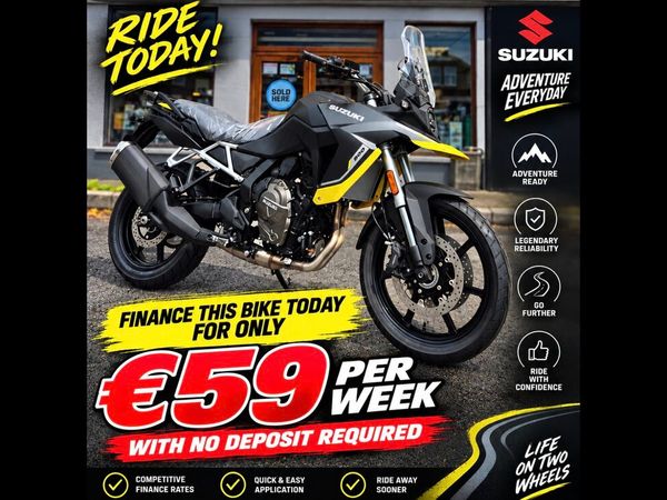 Suzuki Vstrom 800RE ONLY €59 per week - Main image
