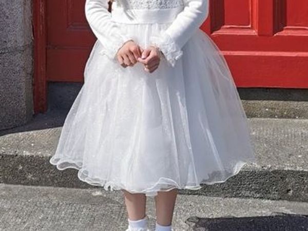 Communion dress suit age 8-9 - Main image