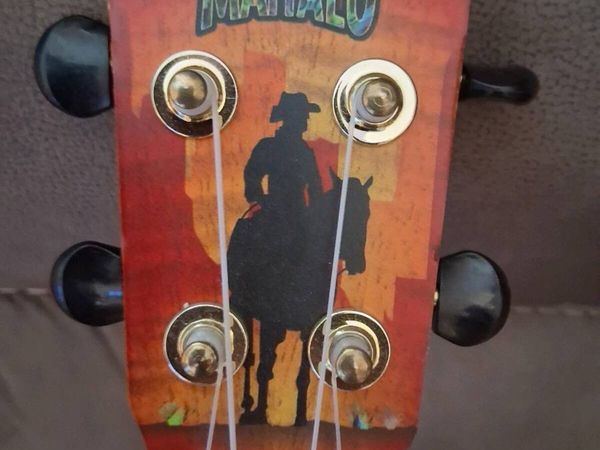 Mahalo wild west concert ukulele. - Main image