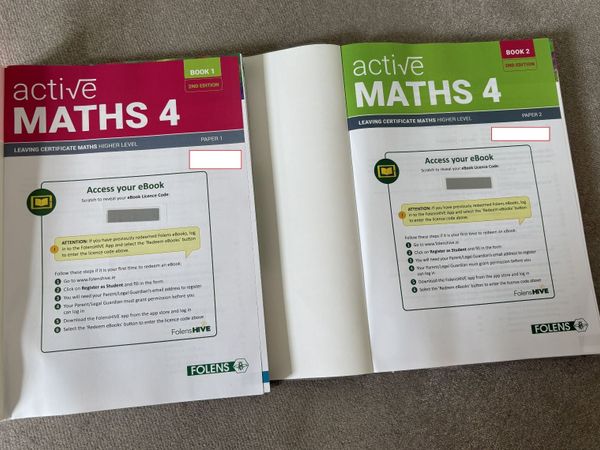 Active Maths 4 Leaving Cert Higher Level - Book 1 - Main image