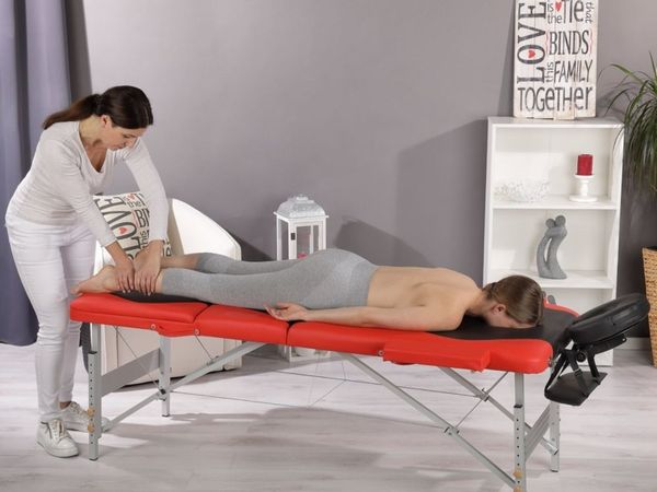 New Massage Sport PhysioTable (Red) FREE Delivery - Main image