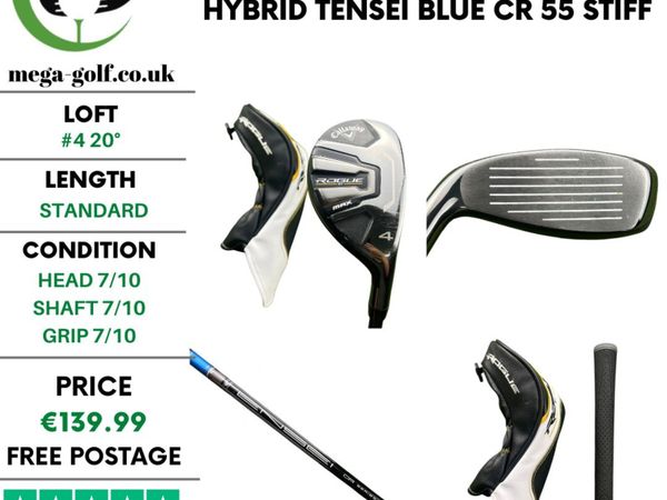 Callaway Rogue ST Max 24 Hybrid / #4 20° / Stiff - Main image