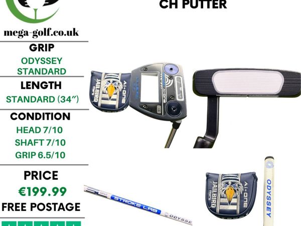 Odyssey Ai-One Jailbird Mini CH Putter / 34" - Main image