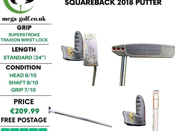 Scotty Cameron Select Squareback 2018 Putter / 34" - Main image