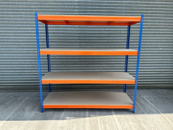 4 Tier Industrial Longspan Shelving 400kgs Shelves - Main image