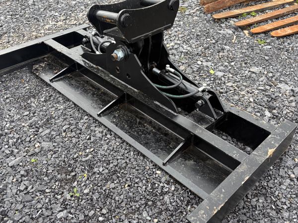 Unused Mc Cleary 7ft grading tilting beam 65mm pin - Main image