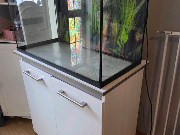 Aquarium  105L with cabinet *full setup* - Main image