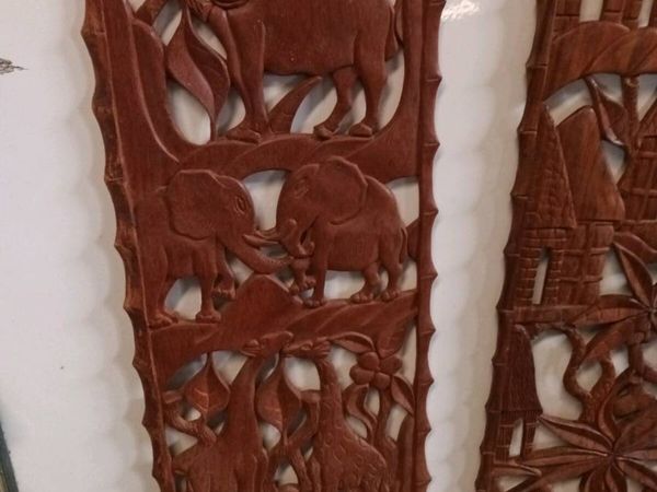 Carved Hardwood Panels - Main image