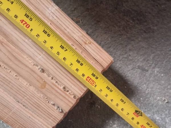 5.5 inch White Deal Skirting Boards - Main image