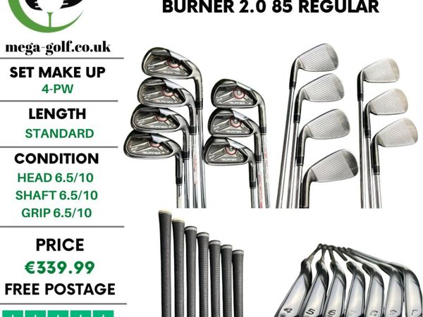 Taylormade Burner 2.0 Irons / 4-Pw / Regular - Main image