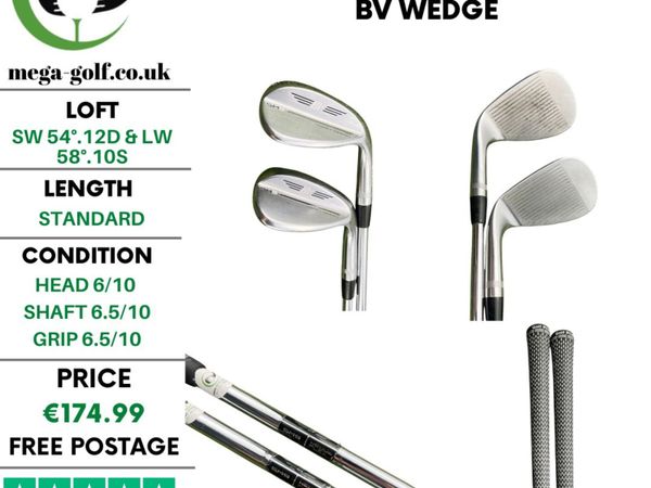 Titleist SM9 Wedges Sw 54°.12D & Lw 58°.10S /Wedge - Main image