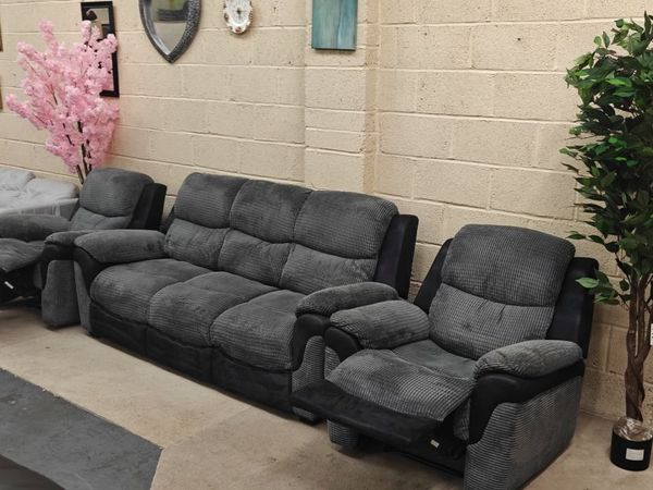 Grey Recliner Suite - Main image
