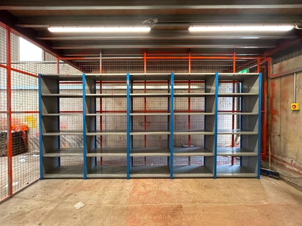 6 tier heavy duty part shelving - Main image