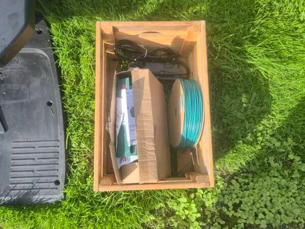 wired remote lawn mower - Main image