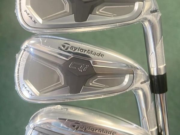 NEW Taylormade Qi 5-SW KBS Reg Were €1199 Now €899 - Main image