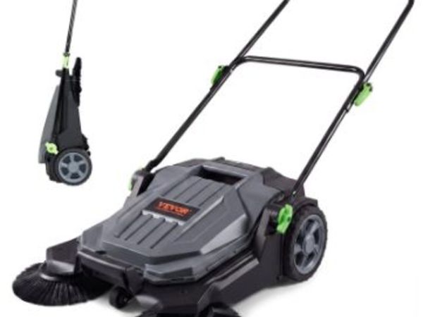 Walk-behind Hand Push Floor Sweeper - Main image