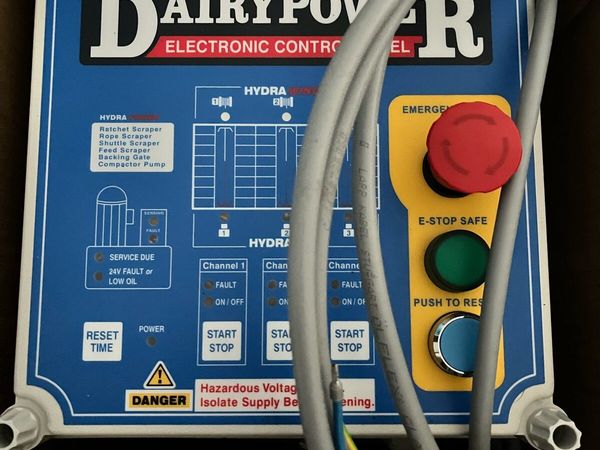 Dairypower scraper control box - Main image