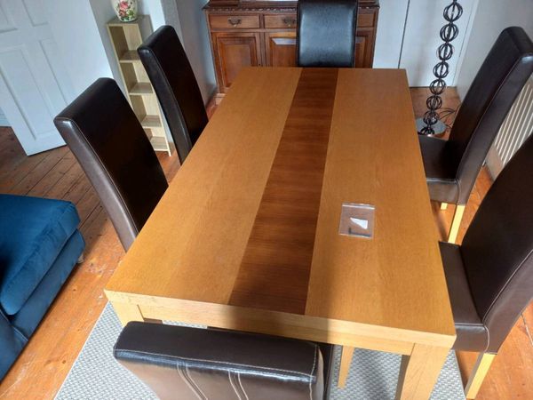 DINNING ROOM TABLE AND 6 CHAIRS - Main image