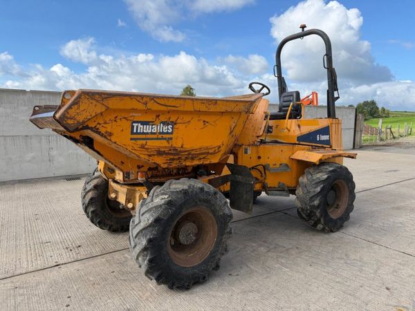 THWAITES 6 TON SWIVEL SKIP DUMPER - Main image