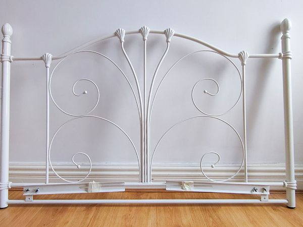 Vintage Looking Steel Headboard - Main image