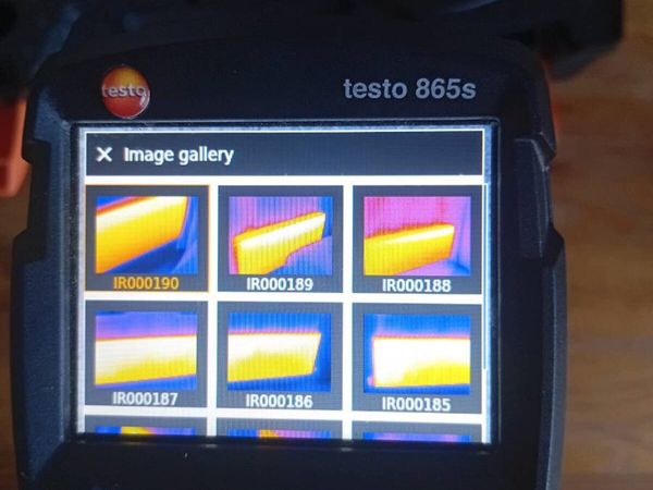 Testo thermal imaging camera with powerflushing - Main image