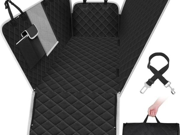 Dog Back Seat Hammock Cover Waterproof 146x136cm - Main image