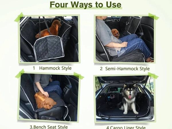 146x136cm Waterproof Dog Car Hammock - Main image