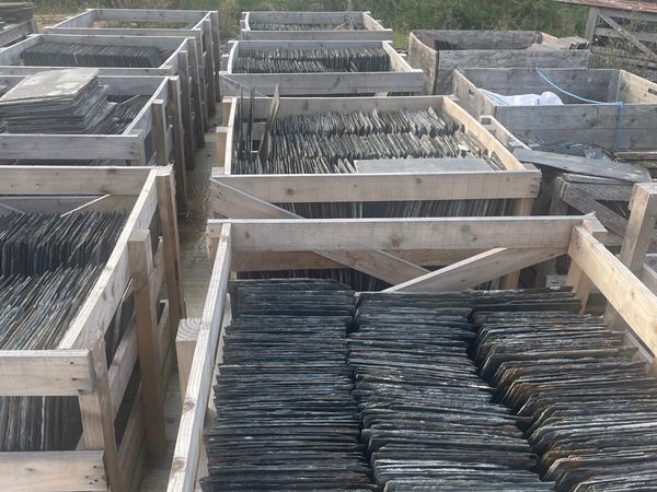 Reclaimed grey slates - Main image