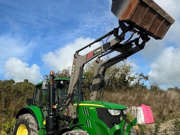 2017 John Deere 6135m With Front Loader - Main image