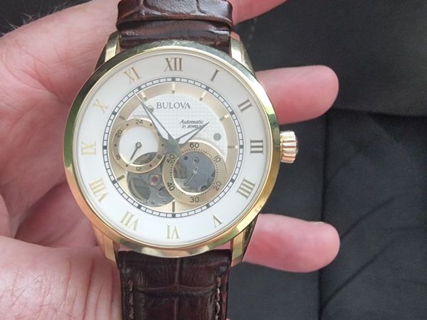 Genuine Men's Bolova Watch Automatic - Main image