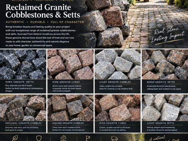 RECLAIMED COBBLES & SETTS — AN EXCEPTIONAL COLLECT - Main image