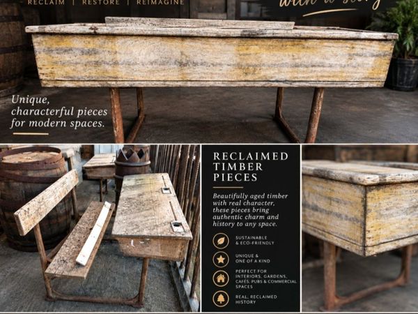 AUTHENTIC OLD DESKS — TIMELESS CHARACTER & CRAFTSM - Main image