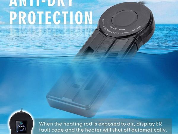 Aquarium Water Heater 800W Temperature Control - Main image