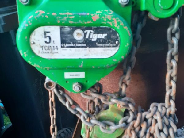 BLOCK AND TACKLE 5 TONNE - Main image