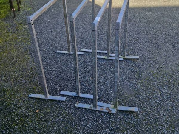 X4 Galvanised band stands - Main image