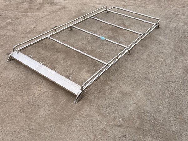 DTE Stainless Steel Roof Rack – VW Transporter LWB - Main image