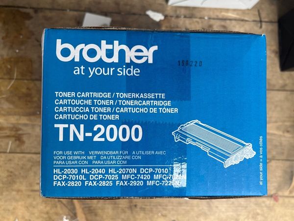 Brother TN-2000 Black Ink Toner - Main image
