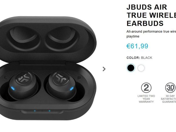 JLab JBuds Air True Wireless Earbuds - Main image