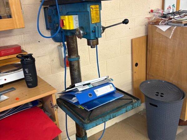 Ex school floor standing pillar drills - Main image