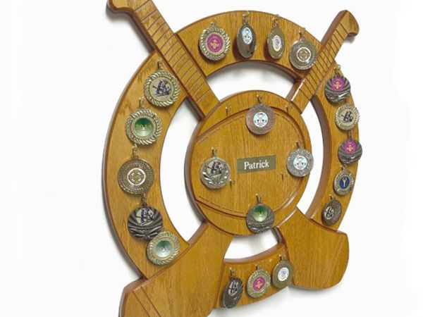Hurling & Camogie Medal Holder – Free Engraving - Main image