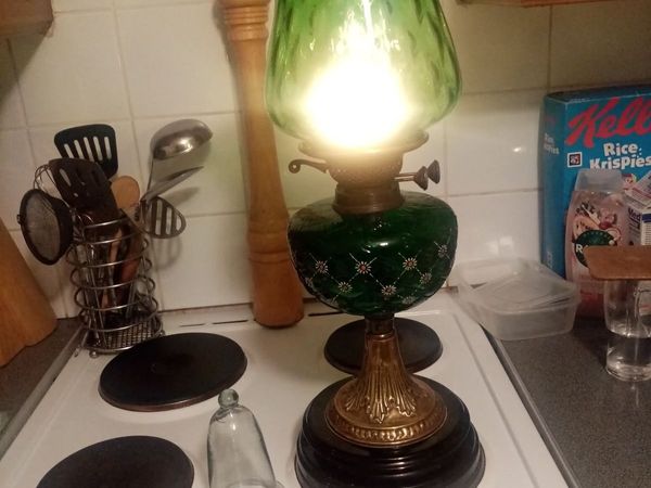 Vintage oil Lamp, Smoke Bell - Main image