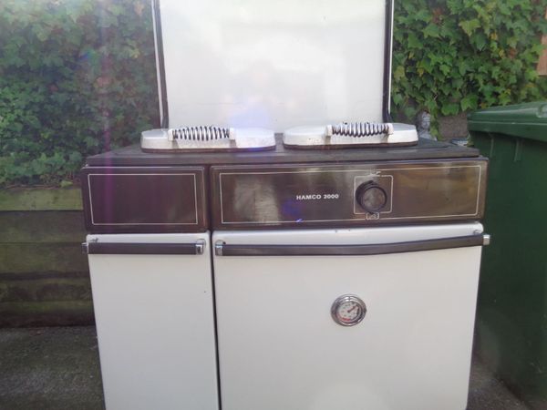 Oil tank and oil fired cooker - Main image