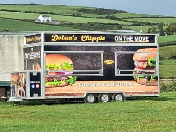 Selling a 20ft butlers catering trailer - Main image