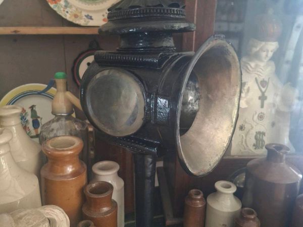 Antique French Carriage Lantern - Main image