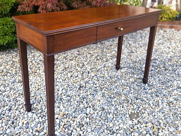 Georgian Mahogany Hall Table- Circa 1800 - Main image