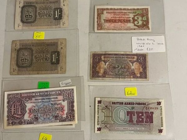 British Armed Forces Banknotes - Main image