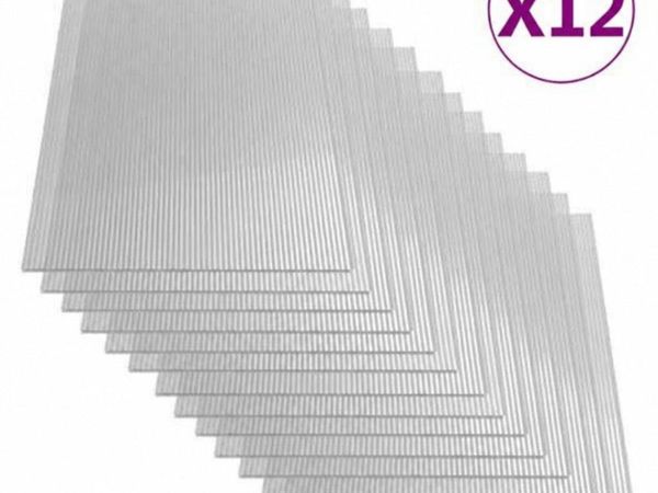 12 Polycarbonate sheets 1500mm x 700mm - Main image