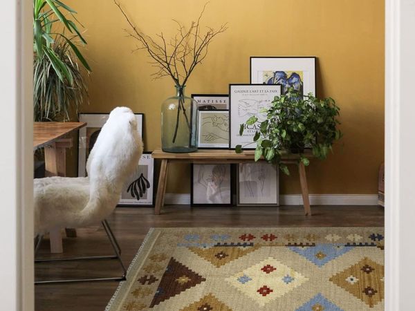 Kilim Lori Rug with Modern Design - Main image