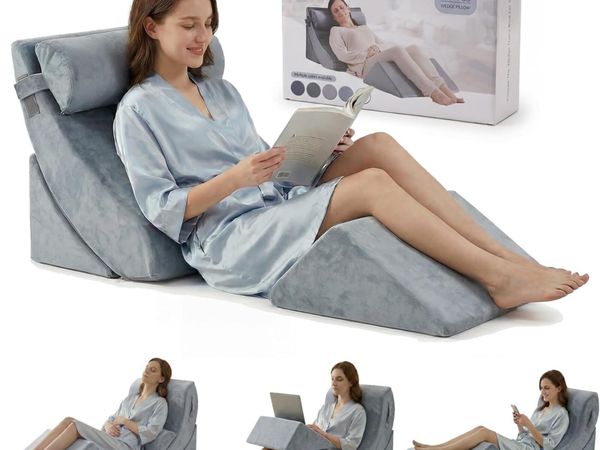 4pcs Orthopaedic Bed Wedge Pillow Set Post Surgery - Main image